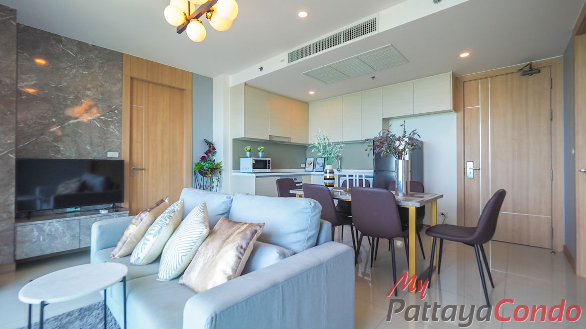 รูป 🛏️ 2 ห้องนอน - 🛁 2 ห้องน้ำ - 🏙️ Sea Views - 🇹🇭 ชื่อไทย - 🏢 The Riviera Jomtien Pattaya - รหัส: RJ11 - รูปที่ 7/20