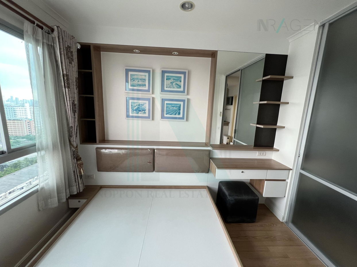 รูป 🚩 ขายคอนโด ลุมพินี วิลล์ ลาดพร้าว - โชคชัย 4 อาคาร B ชั้น 18 2 ห้องนอน ขนาด 28 ตรม ใกล้ ห้างสรรพสินค้า เซ็นทรัลลาดพร้าว - รูปที่ 2/8