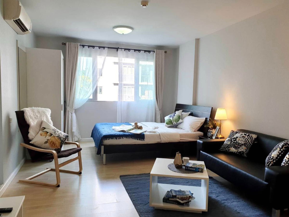 รูป 🛑 For Rent 🌁  dcondo Onnut - Suvarnabhumi  🌁 วิวสระว่ายน้ำ 🌊 JA-322) - รูปที่ 3/8
