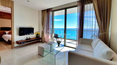 ขายคอนโด : 🛏️ 2 ห้องนอน - 🛁 2 ห้องน้ำ - 🏙️ Sea View - 🌏 ชื่อชาวต่างชาติ - 🏢 The Riviera WongAmat Beach Pattaya - รหัส: RW69