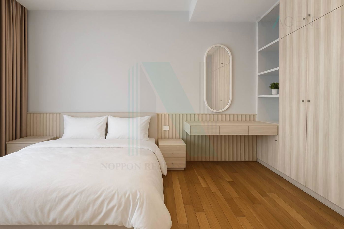 รูป 🚩 ให้เช่าคอนโด โนเบิล รีวีล เอกมัย อาคาร 1 ชั้น 18 1 ห้องนอน ขนาด 48 ตรม ใกล้ สถานีขนส่งสายตะวันออก - รูปที่ 2/8