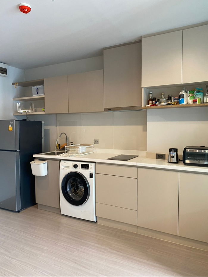 รูป 🔵⚪️ "For Rent" Life ladprao -1bed plus -แต่งเต็มเฟอร์ครบ-ต่อรองได้->> line id:@Arunestate 🔵⚪️ - รูปที่ 3/10