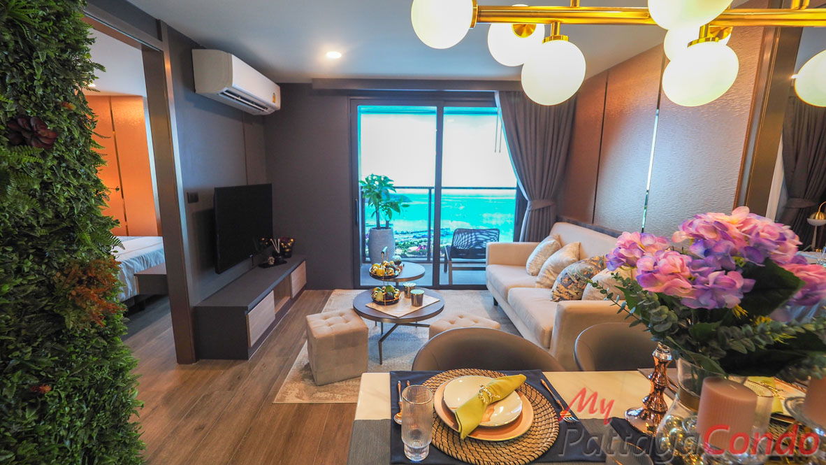 รูป 🛏️ 2 ห้องนอน - 🛁 2 ห้องน้ำ - 🏙️ Pool Views - 🌏 ชื่อชาวต่างชาติ - 🏢 ECO Resort Condominium Bang Saray - รหัส: ECOR03 - รูปที่ 3/13