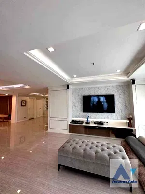 ขายคอนโด : 🔼🔽 AccomA 📩 Fully Furnished 3 BR Condominium @Nusa State Tower (AA36119)