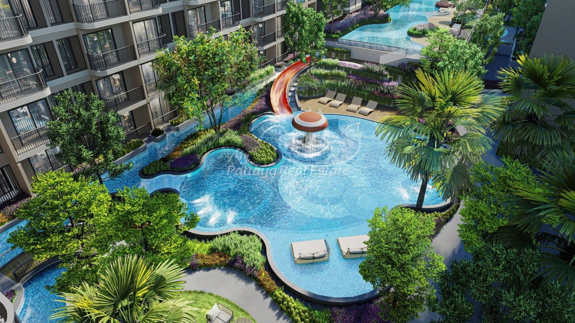 picture 🛏️ 2 Bed - 🛁 1 Bath - 🏙️ Pool Views - 🌏 FOREIGN name - 🏢 So Origin Pattaya - Ref: ORIGIN04 - 3/6