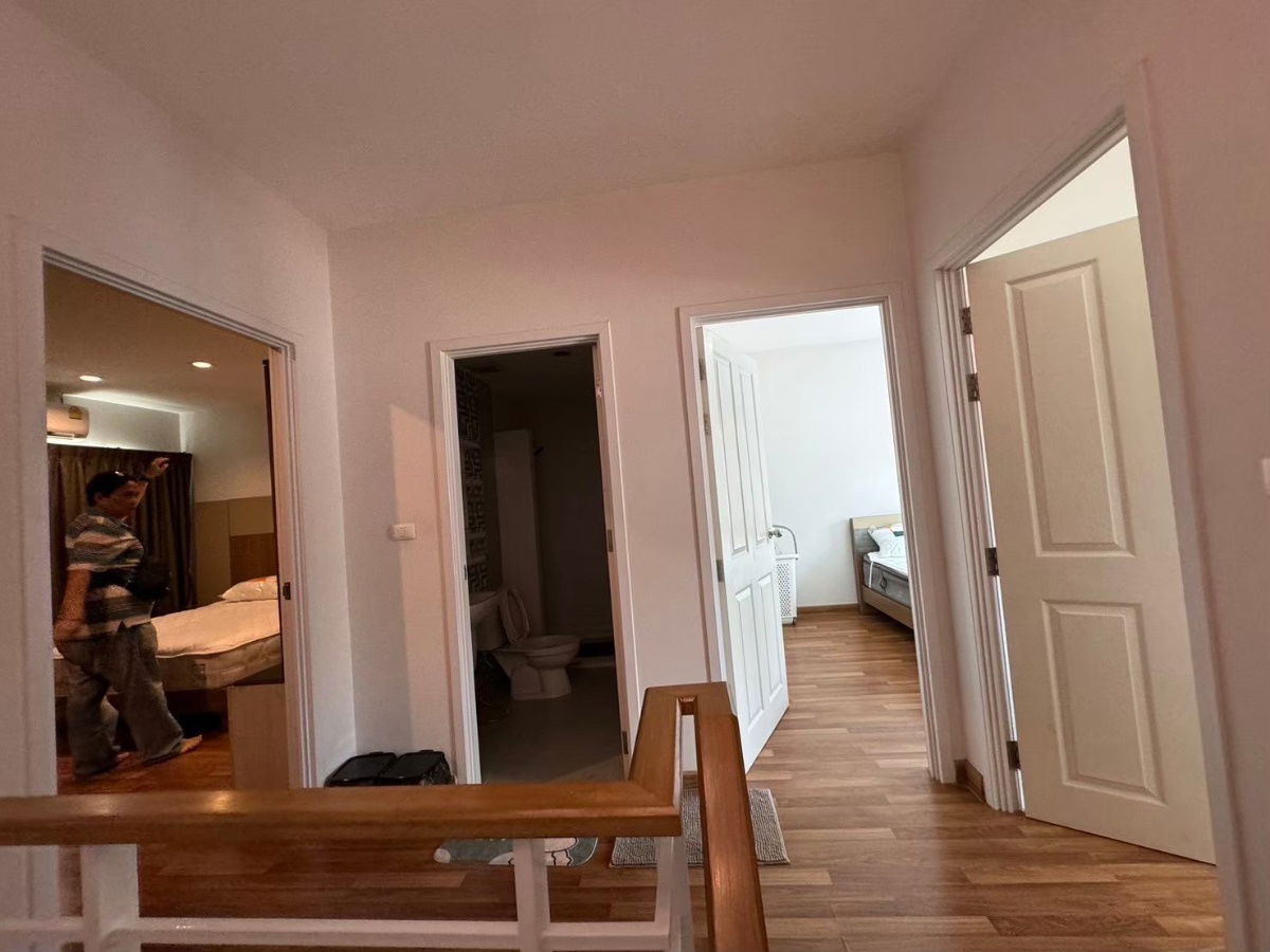 picture Townhouse for rent, 2 floors, 3 bedrooms, 2 bathrooms, 2 parking spaces,The Trust Townhome Rangsit-Klong 1     18,000/MONTH - 9/24