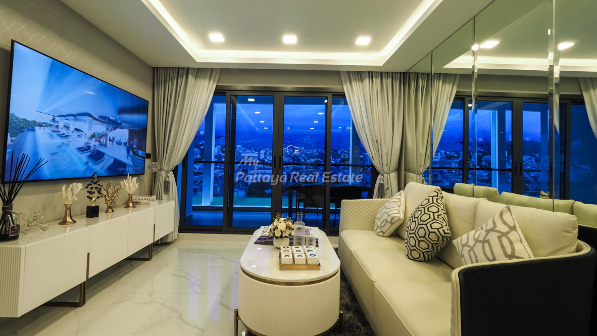 🛏️ 2 Bed - 🛁 2 Bath - 🏙️ City View - 🌏 FOREIGN name - 🏢 Grand Solaire Noble Pattaya - Ref: GRANDN06
