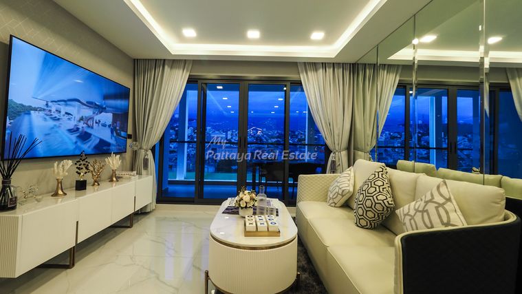 🛏️ 2 Bed - 🛁 2 Bath - 🏙️ City View - 🌏 FOREIGN name - 🏢 Grand Solaire Noble Condominium Pattaya - Ref: GRANDN06
