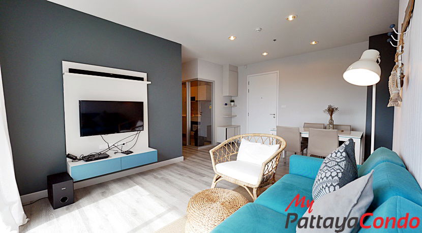 picture 🛏️ 2 Bed - 🛁 2 Bath - 🏙️ Sea Views - 🇹🇭 THAI name - 🏢 Centric Sea Pattaya - Ref: CC41 - 3/16