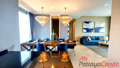 Condos for sale : 🛏️ 2 Bed - 🛁 2 Bath - 🏙️ Sea View - 🇹🇭 THAI name - 🏢 Reflection Jomtien Beach Pattaya - Ref: RF18