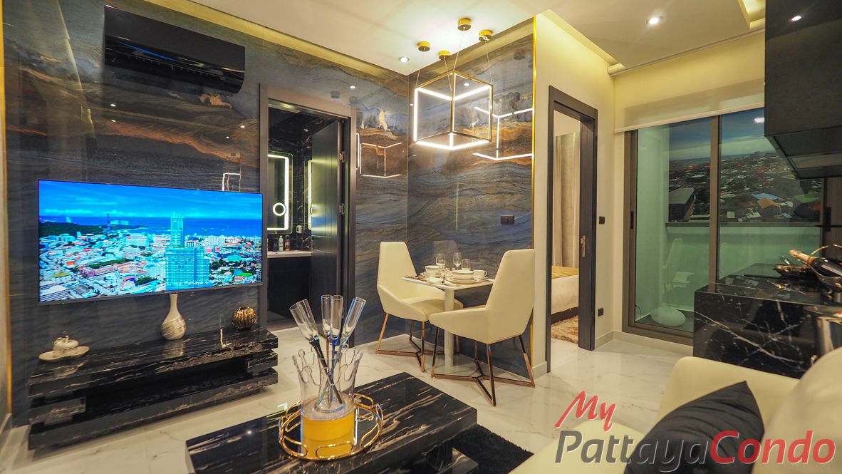 รูป 🛏️ 1 ห้องนอน - 🛁 1 ห้องน้ำ - 🏙️ Sea Views - 🌏 ชื่อชาวต่างชาติ - 🏢 Grand Solaire Pattaya - รหัส: GRANDS11 - รูปที่ 2/10