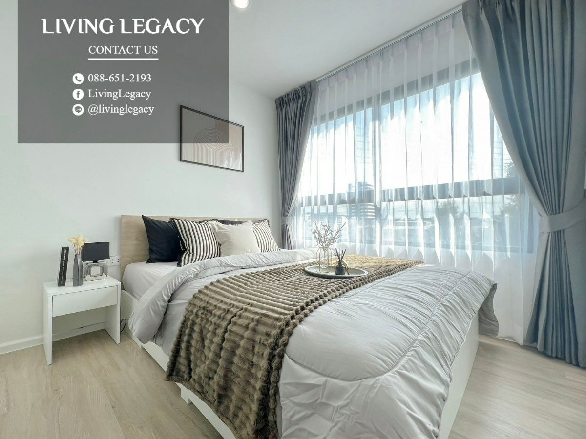 picture SH4YMK Condo For Rent iCondo Active Phatthanakan 24.75 Sq.M. Floor 4 Building B line id : @livinglegacy - 2/10