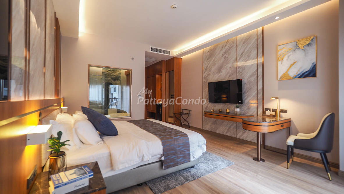 picture 🛏️ 1 Bed - 🛁 1 Bath - 🏙️ Partial Sea Views - 🇹🇭 THAI name - 🏢 Wyndham Jomtien Pattaya - Ref: WYNDJ04 - 6/10