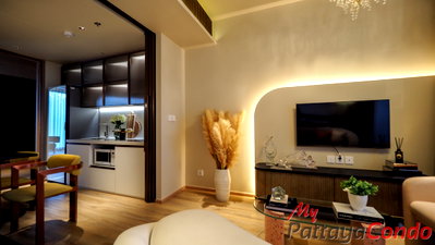Condos for sale : 🛏️ 1 Bed - 🛁 1 Bath - 🏙️ Sea View - 🇹🇭 THAI name - 🏢 Arom Jomtien Pattaya - Ref: AROJ02