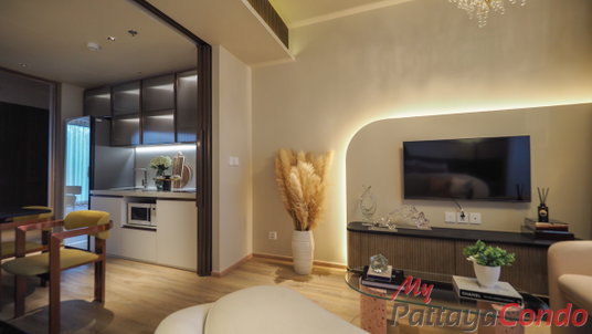 🛏️ 1 Bed - 🛁 1 Bath - 🏙️ Sea View - 🇹🇭 THAI name - 🏢 Arom Jomtien Pattaya - Ref: AROJ02
