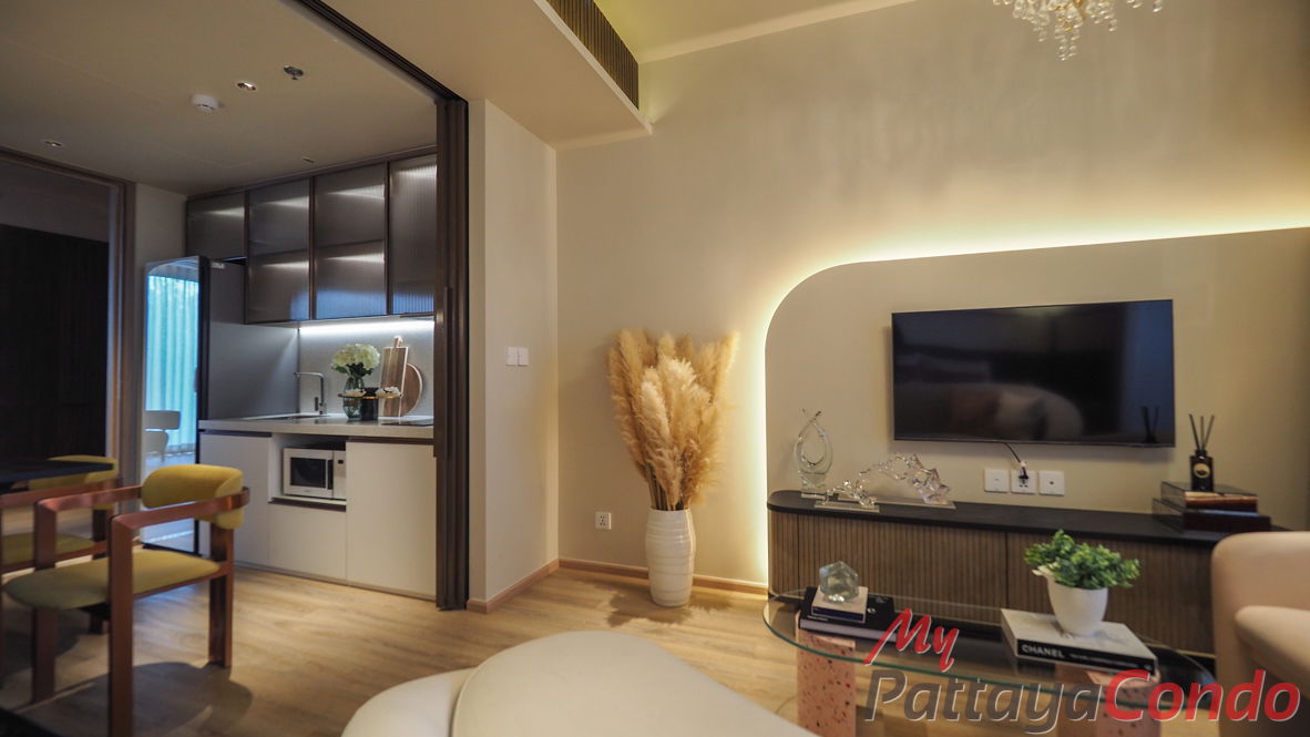 รูป 🛏️ 1 ห้องนอน - 🛁 1 ห้องน้ำ - 🏙️ Sea Views - 🇹🇭 ชื่อไทย - 🏢 Arom Jomtien Pattaya - รหัส: AROJ02 - รูปที่ 5/12