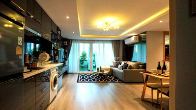 Condos for sale : 🛏️ 2 Bed - 🛁 2 Bath - 🏙️ Pool View - 🌏 FOREIGN name - 🏢 Pristine Park 3 Jomtien Pattaya - Ref: PRIST04