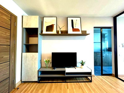 คอนโดให้เช่า : 💎 ของดีราคานี้ไม่มีบ่อย! แต่งครบ สไตล์ลอฟต์ ใกล้ BTS ศรีเทพา! คอนโด The Cube Loft ศรีนครินทร์–เทพารักษ์