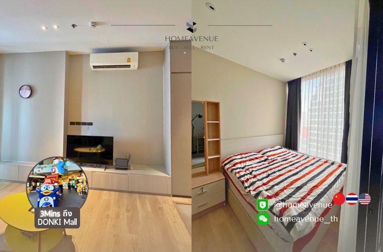 🏠ห้องไฮไลต์เดือนนี้ 🌟 ราคาดีสุดในตลาดเลย! 🔥 1-Bed 35ตร.ม.‼️ราคาดีกว่าตลาด!🚇ใกล้ BTS💥เข้าอยู่ได้เลย📲Line: @homeavenue⭐HA-4963