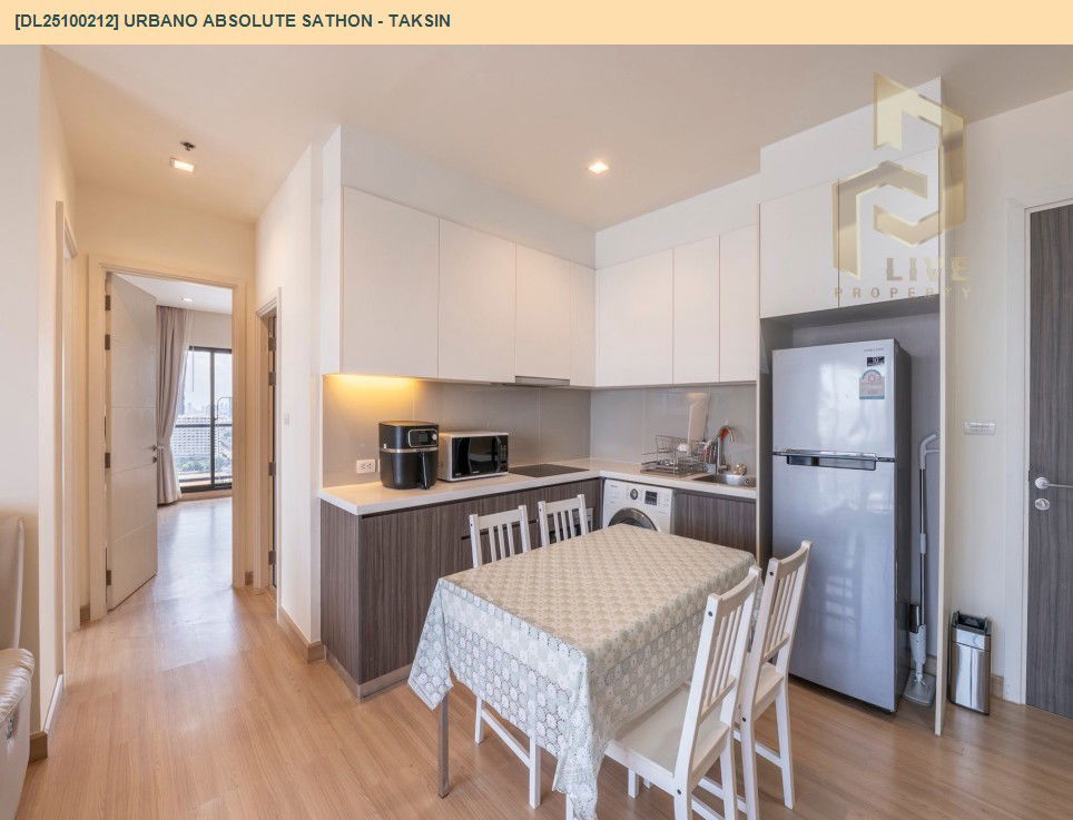 picture DL25100212 Condo for sale, Urbano Absolute Sathon - Taksin near BTS Krung Thon Buri, ready to move in, call urgently 0638692663 LineID @534wlwof - 9/22