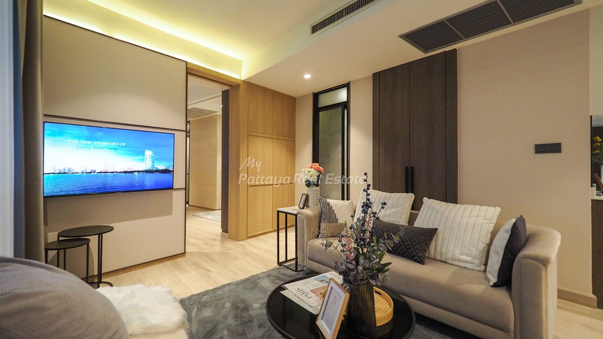 รูป 🛏️ 2 ห้องนอน - 🛁 2 ห้องน้ำ - 🏙️ Garden Views - 🇹🇭 ชื่อไทย - 🏢 Wyndham Grand Residences WongAmat Pattaya - รหัส: WYNDG03 - รูปที่ 4/15