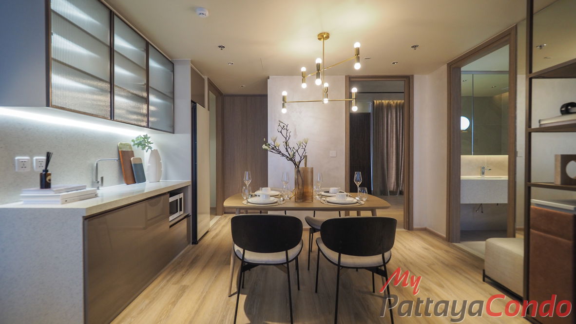 รูป 🛏️ 2 ห้องนอน - 🛁 2 ห้องน้ำ - 🏙️ Sea Views - 🌏 ชื่อชาวต่างชาติ - 🏢 Arom Jomtien Pattaya - รหัส: AROJ06 - รูปที่ 3/20