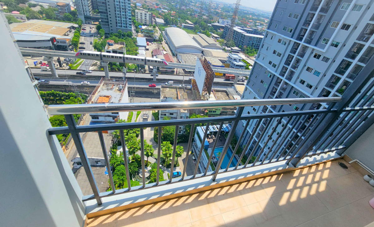 รูป ขายด่วน คอนโดติดรถไฟฟ้าตกแต่งเสร็จพร้อมอยู่ - รูปที่ 9/10