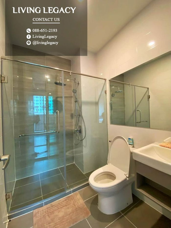 รูป SGO1AW ให้เช่าคอนโด KnightsBridge Collage Ramkhamhaeng 31.6 ตร.ม. ชั้น 11 line id : @livinglegacy - รูปที่ 6/10