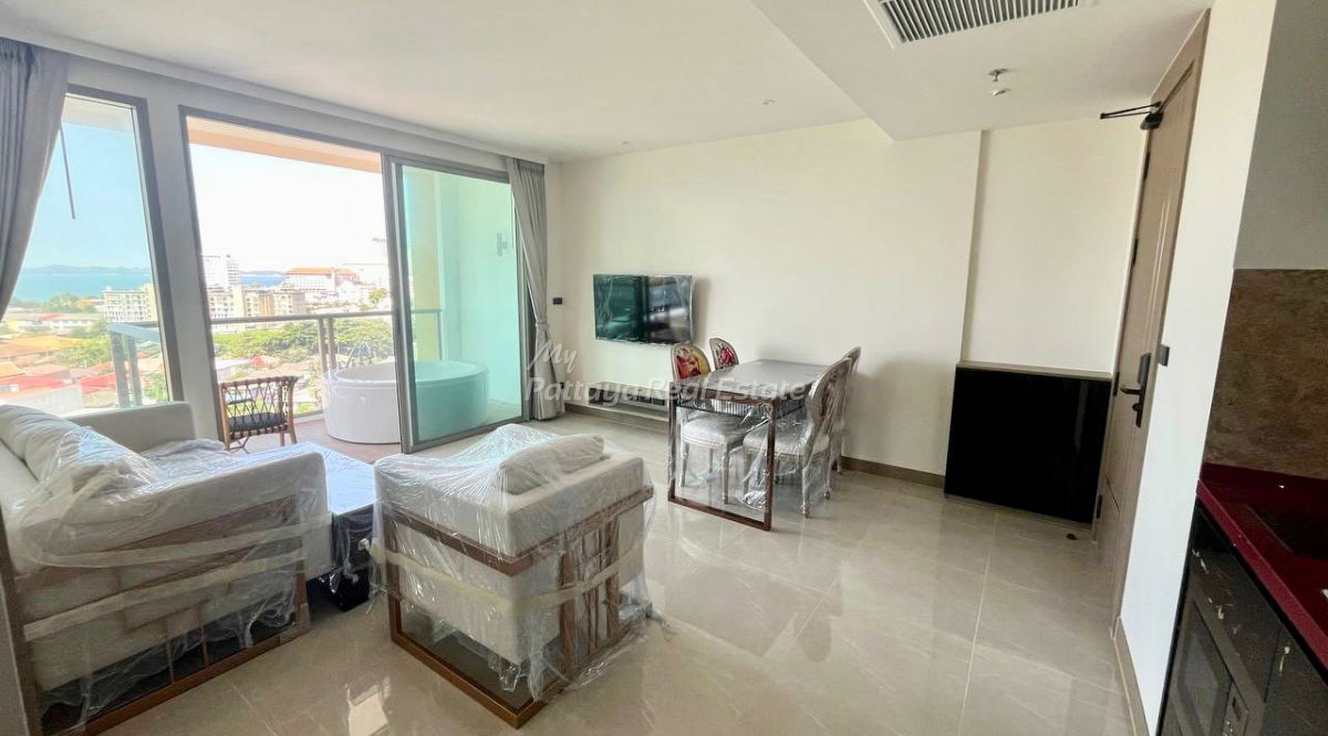 รูป 🛏️ 1 ห้องนอน - 🛁 1 ห้องน้ำ - 🏙️ Sea Views - 🌏 ชื่อชาวต่างชาติ - 🏢 The Riviera Ocean Drive Jomtien - รหัส: ROD31 - รูปที่ 1/10