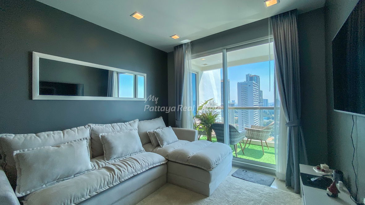 รูป 🛏️ 2 ห้องนอน - 🛁 2 ห้องน้ำ - 🏙️ Sea Views - 🌏 ชื่อชาวต่างชาติ - 🏢 The Palm Wong Amat Beach Pattaya - รหัส: PLM63 - รูปที่ 6/20