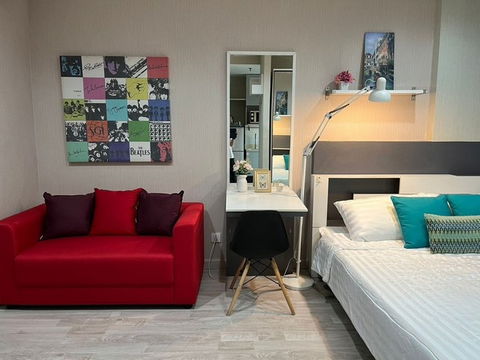 C6195 Rent  :  Condo  IDEO Mobi Sukhumvit ( BTS On Nut ) 064 665 4666