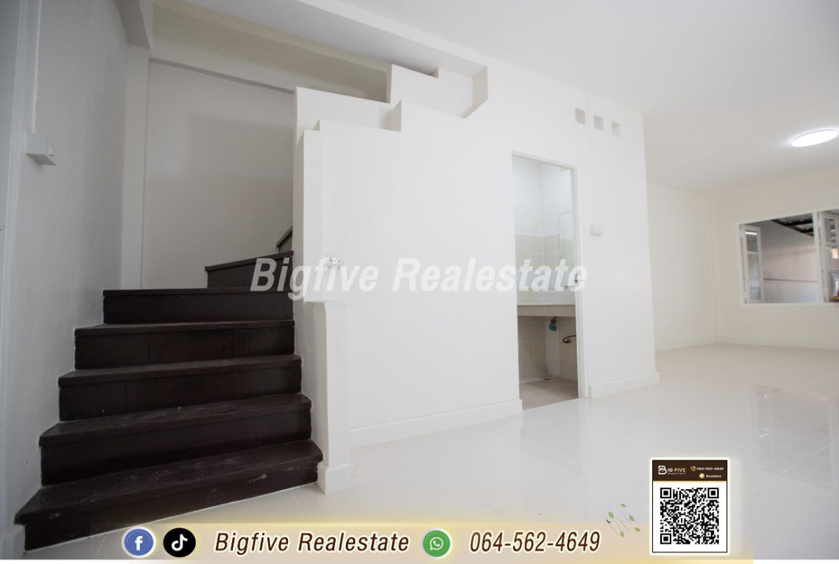 รูป  A68-080   ขายทาวน์โฮม 2 ชั้น  บ้านร่มเงาไม้ บางบัวทอง ซอยวัดลาดปลาดุก  ปรับปรุงใหม่ ✨ - รูปที่ 3/13