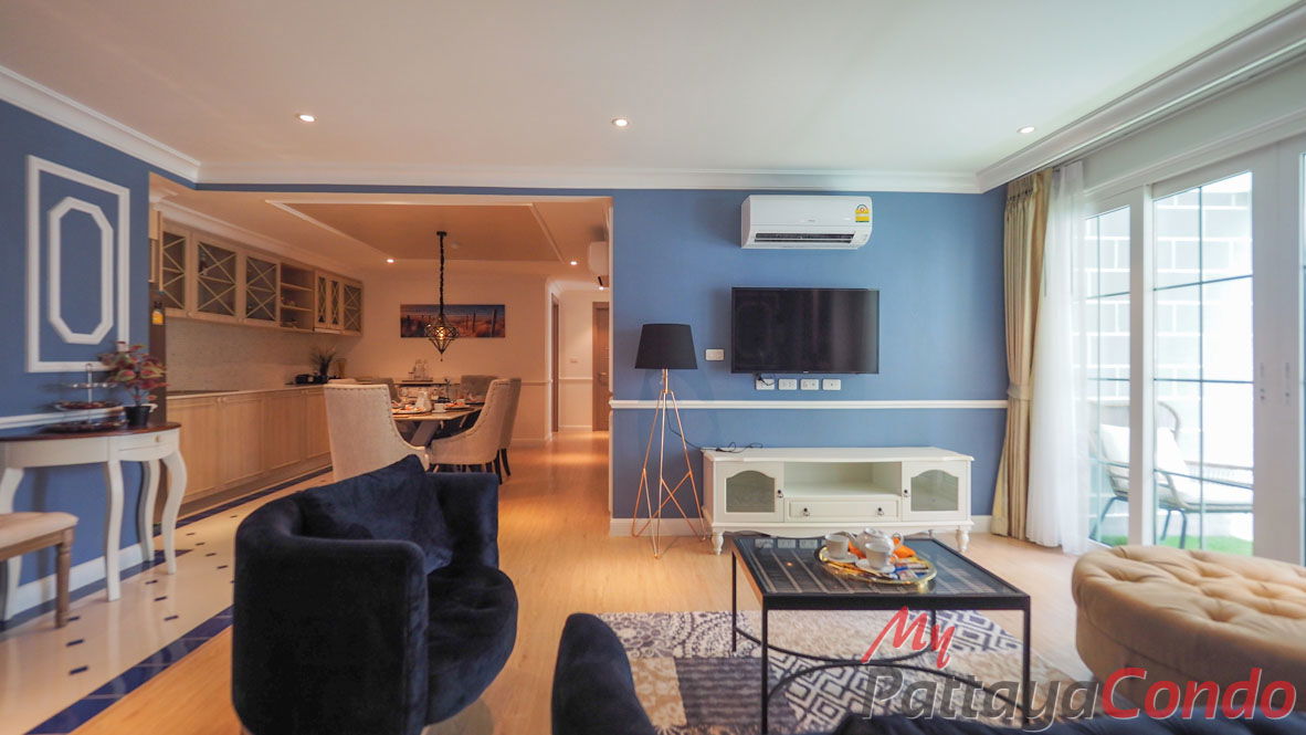 รูป 🛏️ 3 ห้องนอน - 🛁 2 ห้องน้ำ - 🏙️ City Views - 🌏 ชื่อชาวต่างชาติ - 🏢 Seven Seas Côte ď Azur Pattaya - รหัส: SEVC04 - รูปที่ 6/28