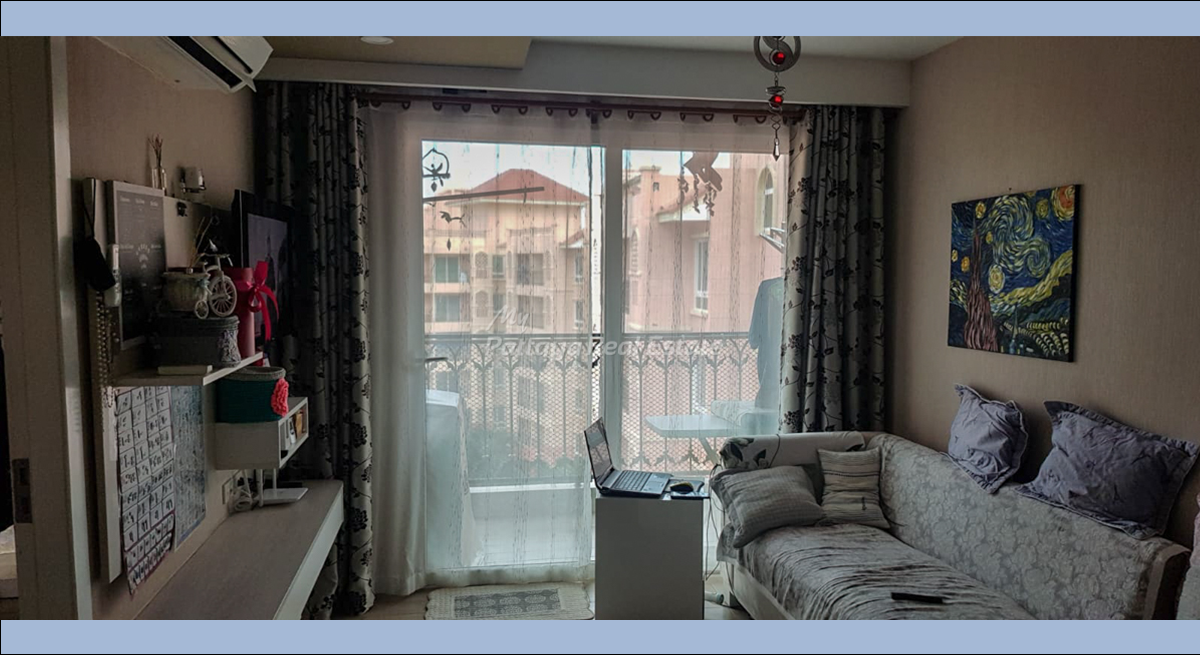 รูป 🛏️ 1 ห้องนอน - 🛁 1 ห้องน้ำ - 🏙️ Pool Views - 🌏 ชื่อชาวต่างชาติ - 🏢 Seven Seas Condo Resort Jomtien - รหัส: SEV23 - รูปที่ 3/6