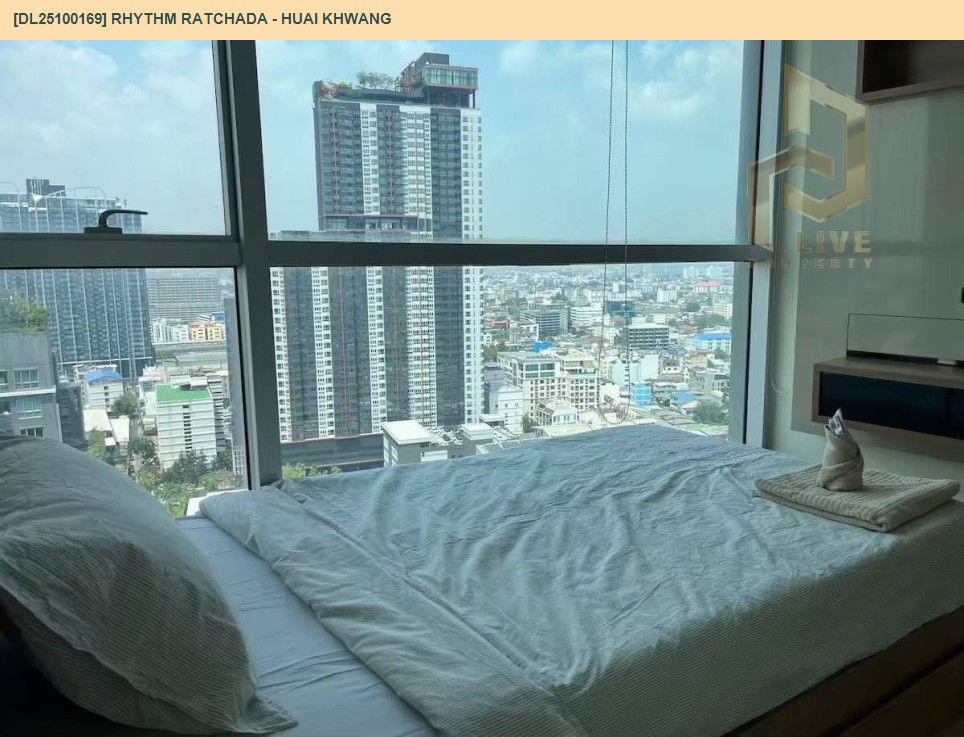 picture DL25100169 Condo for rent, Rhythm Ratchada - Huai Khwang near MRT ห้วยขวาง, ready to move in, call urgently 0638692663 LineID @655ebbvc - 4/11