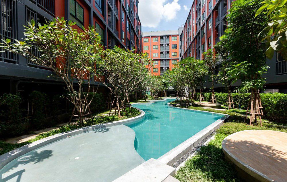 รูป ให้เช่า มอนเต้คอนโด พระราม 9 Monte Rama 9 ชั้น 7 วิวสระว่ายน้ำ พร้อมเข้าอยู่ - รูปที่ 13/23