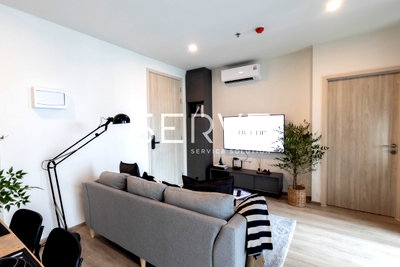 Condos for rent : 2 Beds Large Room City View New Condo Luxury Room Fully furnished Good Location Close To MRT Phra Ram 9  @ NUE District R9 
