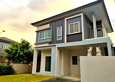 บ้านเดี่ยวให้เช่า : ให้เช่า บ้านเดี่ยว2ชั้น 54ตรว. ถนน รามอินทรา109 ใกล้แฟชั่นไอส์แลนด์