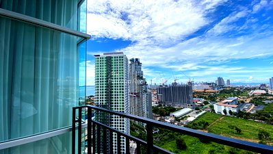 คอนโด เทสโก้โลตัส พัทยาใต้ : 🛏️ 1 ห้องนอน - 🛁 1 ห้องน้ำ - 🏙️ Sea View - 🌏 ชื่อชาวต่างชาติ - 🏢 The Twin Tower Jomtien Pattaya - รหัส: ADG05