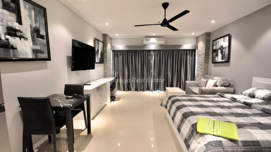 🛏️ Studio - 🛁 1 Bath - 🏙️ Sea View - 🇹🇭 COMPANY name - 🏢 View Talay 5 Jomtien Condominium Beach - Ref: VT5D15