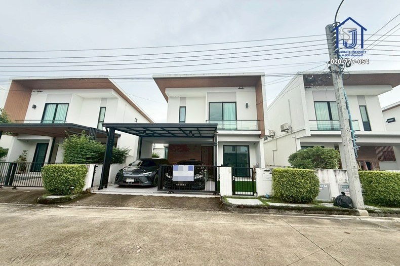 รูป ขายบ้านแฝด หมู่บ้านโคโม่ บีอังก้า ถนนวงแหวน-กาญจนาภิเษก บางพลีใหญ่ – ใกล้เมกาบางนา - รูปที่ 1/11