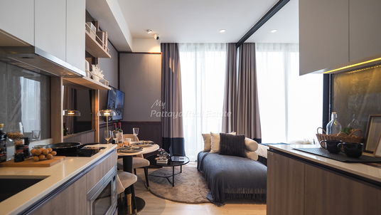 🛏️ 1 ห้องนอน - 🛁 ห้องน้ำ - 🏙️ Sea Views - 🌏 ชื่อชาวต่างชาติ - 🏢 Wyndham Grand Residences WongAmat Pattaya - รหัส: WYNDG02
