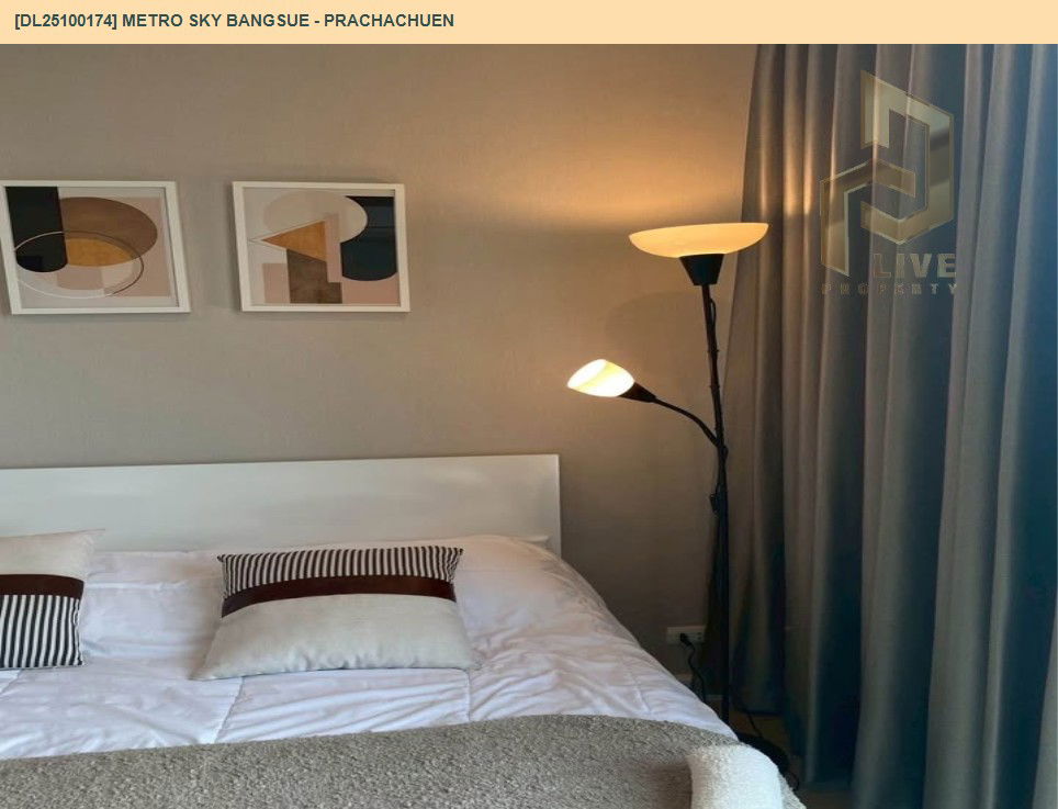 picture DL25100174 Condo for rent, Metro Sky Bangsue - Prachachuen near MRT บางซ่อน, ready to move in, call urgently 0638692663 LineID @534wlwof - 8/13
