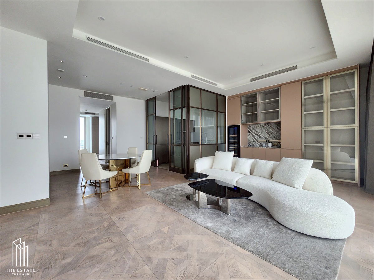 รูป For rent and Sell The Residences at Mandarin Oriental ห้องมุม วิว ICONSIAM 151.71 sq.m sq.m. 2 bedroom @220,000 Baht - รูปที่ 4/20
