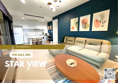 ขายคอนโด : ขายด่วน 📍 Star View 📍 2 ห้องนอน 2 ห้องน้ำ ถนนพระราม3 เดินทางสะดวก