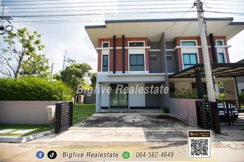 ขายบ้านเดี่ยว :  A68-082  ขาย สิริ เพลส บางใหญ่ บ้านเดี่ยว 2 ชั้น ห้องมุม ส่วนตัว  ใกล้เซ็นทรัล เวสต์เกต ปรับปรุงใหม่ ✨