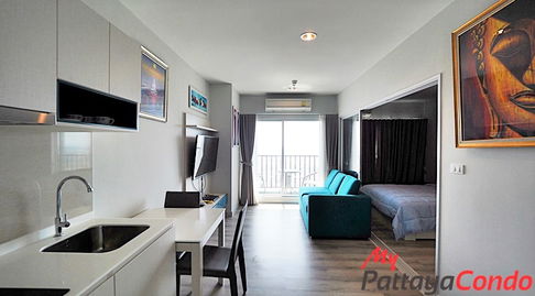 🛏️ 1 ห้องนอน - 🛁 1 ห้องน้ำ - 🏙️ Sea Views - 🇹🇭 ชื่อไทย - 🏢 Centric Sea Pattaya - รหัส: CC31