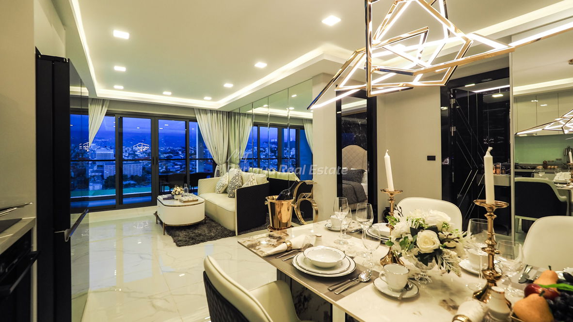 รูป 🛏️ 2 ห้องนอน - 🛁 2 ห้องน้ำ - 🏙️ City Views - 🌏 ชื่อชาวต่างชาติ - 🏢 Grand Solaire Noble Condominium Pattaya - รหัส: GRANDN06 - รูปที่ 3/17