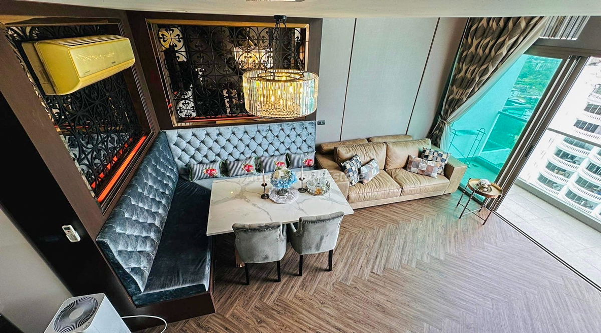 picture 🛏️ 1 Bed - 🛁 2 Bath - 🏙️ Sea Views - 🇹🇭 THAI name - 🏢 Wong Amat Tower Pattaya - Ref: WT38 - 2/12
