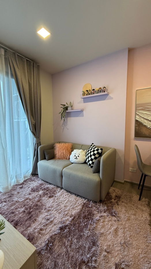 picture 😊❤️ Condo for rent Nia By Sansiri 🚃 There is a free shuttle bus service to 3 BTS stations. - 6/8